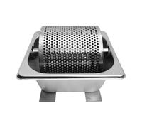 Stainless Steel Butter Spreader Wheel with Stand - Professional Rotary Butter Roller for Even Spreading, Time-Saving Melted Butter Dispenser for Home, Restaurant, Grill and Kitchen Use