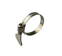 Stainless Steel Butterfly/Thumbscrew Clamp Wing Jubilee Type Hose Pipe Clips 16-27mm x1