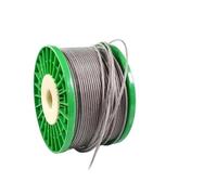 Stainless Steel Butterfly Wing Thumb Screws, PVC Coated Bolts for Wire Rope 0.6-12mm Diameter, 1-10 Meter Length, 1x7 7x7 7x19