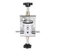 Stainless Steel Cabinet Door Installation Aid Tool For Precision Alignment Of Cupboard And Wardrobe Panels With One Click Locking Mechanism For Quick Adjustment Silver Finish Portable Design For Diy