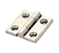 Stainless Steel Cabinet Hinge for Electrical Cabinets, 304 Grade Heavy-Duty Drawer & Furniture Hinge with Brushed Finish, 40x40mm/50x50mm/60x60m(60 * 60)