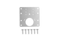 Stainless Steel Cabinet Hinges Repair Plate Kit - Soft-Close Door Hinge Mounting Plates for Home Cupboards,Furniture(2pcs)