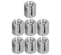 Stainless Steel Cable Clamps Kit Wire Rope Trellis Cross Clip for Cable Railings Outdoor Indoor Construction