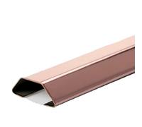 Stainless Steel Cable Raceway, Cable Duct Conduit Trunking Kit, Sturdy, for Under Office Desks, Behind TV Cabinets, Conference Room(Pink,4#)