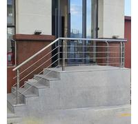 Stainless Steel Cable Railing Kit - DIY Easy Installation for Indoor/Outdoor Stair & Deck Safety Barrier, Durable & Stylish Modern Design for Home Improvement