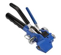 Stainless Steel Cable Tie Gun with Zip Cable Tie Pliers Bundle Tool for Chain Link Fence, Exhaust Pipe, and Outdoor Use