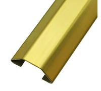 Stainless Steel Cable Trunking, 39.4 Inch Wire Channel To Hide Wires, Cord Organizer For Desk Ceiling Corner Floor, Width 2-6cm, 1 Pcs(Drawn yellow,50mmx16mmx30mm)