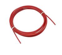 Stainless Steel Cable Wire, PVC Coated Stainless Steel 304 Wire Rope 1-5mm Diameter 50-100 meters Multicolor(Red,50 METERS-2MM)