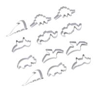 Stainless Steel Cake Mold Biscuit Cutter 2 Sets Dinosaur Shaped