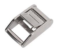 Stainless Steel Cam Flap Buckles Rustproof Metal Press Buckle Anti Slip Webbing Buckle for Marine Straps 1 Inch 25mm High Polished 304 Stainless Steel