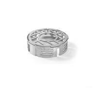 Stainless Steel Camping Stove Wind Shield, Windproof Ring For Outdoor Burner, Heat Concentrator For Three-Claw And Four-Claw Stoves, Portable Silver Accessory(S)