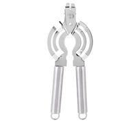 Stainless Steel Can Opener, Multifunctional Manual Jar Bottle Opener | Stainless Steel Lid Remover with Hanging Hole, Labor Saving Handle, Jar Openers for Home Kitchen, Restaurant, 10.2x3.5in