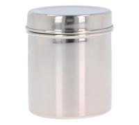 Stainless Steel Canister Kitchen Storage Indian Ubha Dabba Vertical Canister Small Medium Large Metal Storage Tin Jar Multipurpose Airtight for Dry Food Tea Sugar Flour Snack (No8 (Diameter: 9cm))