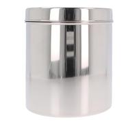 Stainless Steel Canister Kitchen Storage Indian Ubha Dabba Vertical Canister Small Medium Large Metal Storage Tin Jar Multipurpose Airtight for Dry Food Tea Sugar Flour Snack (No16 (Diameter: 17.5cm))