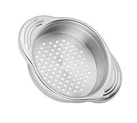 Stainless Steel Canned Food Drainer Ergonomic Design for Quick Food Draining Anti Slip Handle for Comfortable Grip 304 Stainless Steel Can Strainer