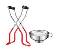 Stainless Steel Canning Jar Lifter Tongs Anti Skid Kitchen Tool