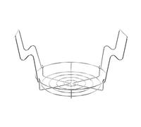 Stainless Steel Canning Rack Small Round with Legs Multi Functional for Kitchen Steaming and Storage Durable Rust Resistant