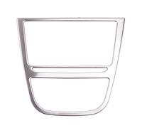 Stainless Steel Car Center Console Switch Panel Trim Molding for Encore Mokka 2013-2016 Rocker Switch Push Actuator Manual Operation Silver