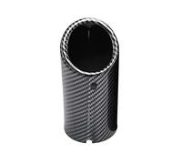 Stainless Steel Car Exhaust Pipe Muffler Tip Tailpipe Exhaust Muffler For A3 A1 A4 B8 2009 2010 2011 2012 2013 2014 2015 Q5 2009 2010 2011 2012 OUSDUO(1pcs Carbon fiber)
