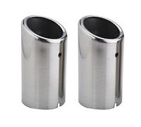 Stainless Steel Car Exhaust Tail Pipe Tips - 67mm Muffler Replacement for 325I 328I