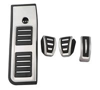 Stainless Steel Car Foot Pedals Protection Cover Gas Accelerator Brake No Drilling Pedals Pad For Audi A6 C8 2019 2020 2021 2022
