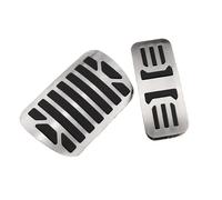 Stainless Steel Car Gas Brake Pedals Compatible For JAGUAR XF 08-16 XJ IV X351 09-16 XJL 09-16 XE 14-16 Anti-slip AT Pedal Cover Accessorie