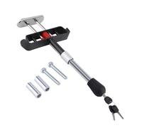 Stainless Steel Car Pedal Lock - Heavy Duty Anti Theft Brake, Clutch Security Device with Retractable Design | 3 Keys Suitable Car Pedal Lock, Trucks Suvs Enhanced Vehicle Protection Tools