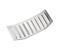 Stainless Steel Car Rear Armrest Anti-kick Foot Pedal Cover Trim Sticker Replacement for VW For T-Roc 2017-2023 Accessories Brake Pedal