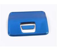 Stainless Steel Car Storage Box Frame Decoration Cover Stickers for Ford for Focus Mk4 ST Line 2019 2020 Anti-dust(Blu)