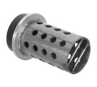 Stainless Steel Casting Flask Perforated with Rubber Sprue Base for Jewelry | Flanged Design with High-density Vents, Smooth Surface, Stable Placement, Suitable for Wax Models and Bench-top Casting