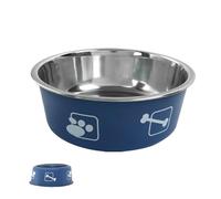 Stainless Steel Cat Bowls: No Slip Bowl, Large Capacity | Pet Dish For Home, Kennel, Car, Patio, Camp, Farm, Senior Pets, Accessory