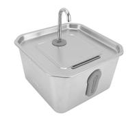 Stainless Steel Cat Water Fountain, 3.5L Quiet Smart Sensing Pet Water Fountains, Automatic Cat Water Circulation Dispenser Dog Drinking Faucet Waterer Bowls for Indoor Inside