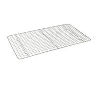 UNIQUE HOME LIVING Cooling Rack, Stainless Steel Wire Rack for Roasting, Grilling, Cooking and Drying for Cake/Pizza/Meat, Baking Tray Kitchen Catering Accessory, 1/1 Pan Grill - 45.5 x 25.5cm