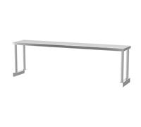 Stainless Steel Catering Table Top Storage Shelf Kitchen Work Bench Over Rack