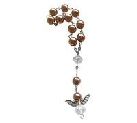 Stainless Steel Catholic Rosary with Charm - Durable & Hypoallergenic Prayer Beads for Teen Girls, Adult Women - Ideal for Prayer, Christening, First Communion - Perfect Religious Gift for Women,