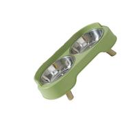 Stainless Steel Cats And Dog Bowl Set Sofa Shaped Double Feeding Dish Large Capacity Food Water Bowls Cats Food Bowl