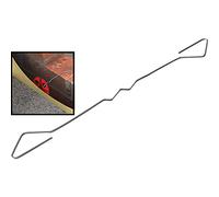Stainless Steel Cavity Wall Ties - Type 4-225mm - Cavity Width 76-100mm - Box of 250 Ties