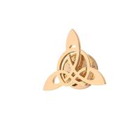 Stainless Steel Celtic Knot Symbol Brooches and Pin for Men Religious Amulet Jewelry, normal, Stainless Steel, gem na