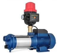 Stainless Steel Centrifugal Booster Pump - 2200W 9600L/H Automatic Water Pressure Self-Priming Transfer for Lawn Irrigation and Pressure Boost