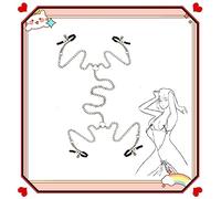 Stainless Steel Chain for Couples Elegant Yoga Four Chains Stress Reducing Toys Funny Toys