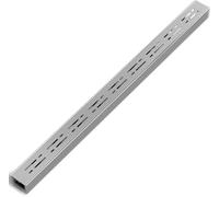 Stainless Steel Channel Drain Kit, U-Shaped Trench Drain for Courtyard, Terrace Grate Drainage, 39.4x5.9x3.1 Inch