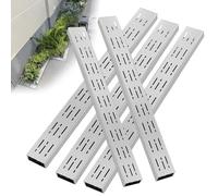 Stainless Steel Channel Drainage Kit with Removable Cover, Ideal for Yard Pool Farm Deck Efficient Water Drainage Solution