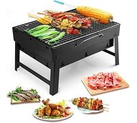 Stainless Steel Charcoal Barbecues Uten Portable Barbecue BBQ Pit Grill Picnic