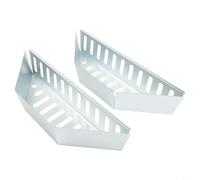 Stainless Steel Charcoal Basket for Kettle Grills - 2-Piece BBQ Accessory Set, Heavy-Duty 0.6 mm Gauge(0.6MM Two Packs)