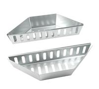 Stainless Steel Charcoal Basket for Weber Grill, 2-Pack Heavy Duty BBQ Accessories for Direct & Indirect Grilling, Rust-Resistant Fuel Holder for Outdoor Cooking & Smoking