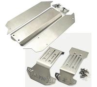 Stainless Steel Chassis Protect Armor Skid Plate Guard Hollow Version 5pcs for Traxxas 1/10 Wide Maxx V2 89086-4