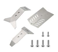 Stainless Steel Chassis Protection Guard Plate RC Upgrade Parts for ARRMA 1/8 Nero 6S Big Rock AR106017 RC Car