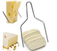 Stainless Steel Cheese Cutter Kitchen Butter Cutter Handheld Cheese Slicer for Kitchen Cooking Baking Eggs Cake Bread Butter
