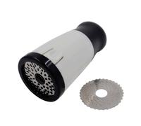 Stainless Steel Cheese Grinder, Rotary Cheese Grater for Effortless Shredding, Can Easily Handle Any Type, Handheld Design for Dining Prep, Baking & Salad Making
