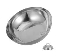 Stainless Steel Cheese Melting Dome, 9 Inch round Griddle Cover